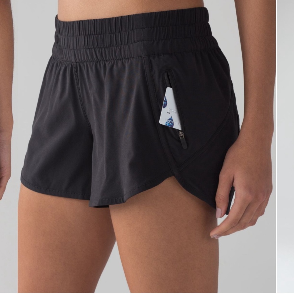 Lululemon Tracker Short V *4" Black Size 10
